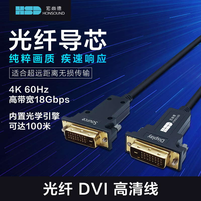 宏尚德DVI光纤线